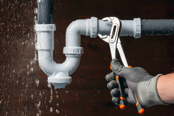 Professional Leak Detection technician working in Rock City Falls, NY